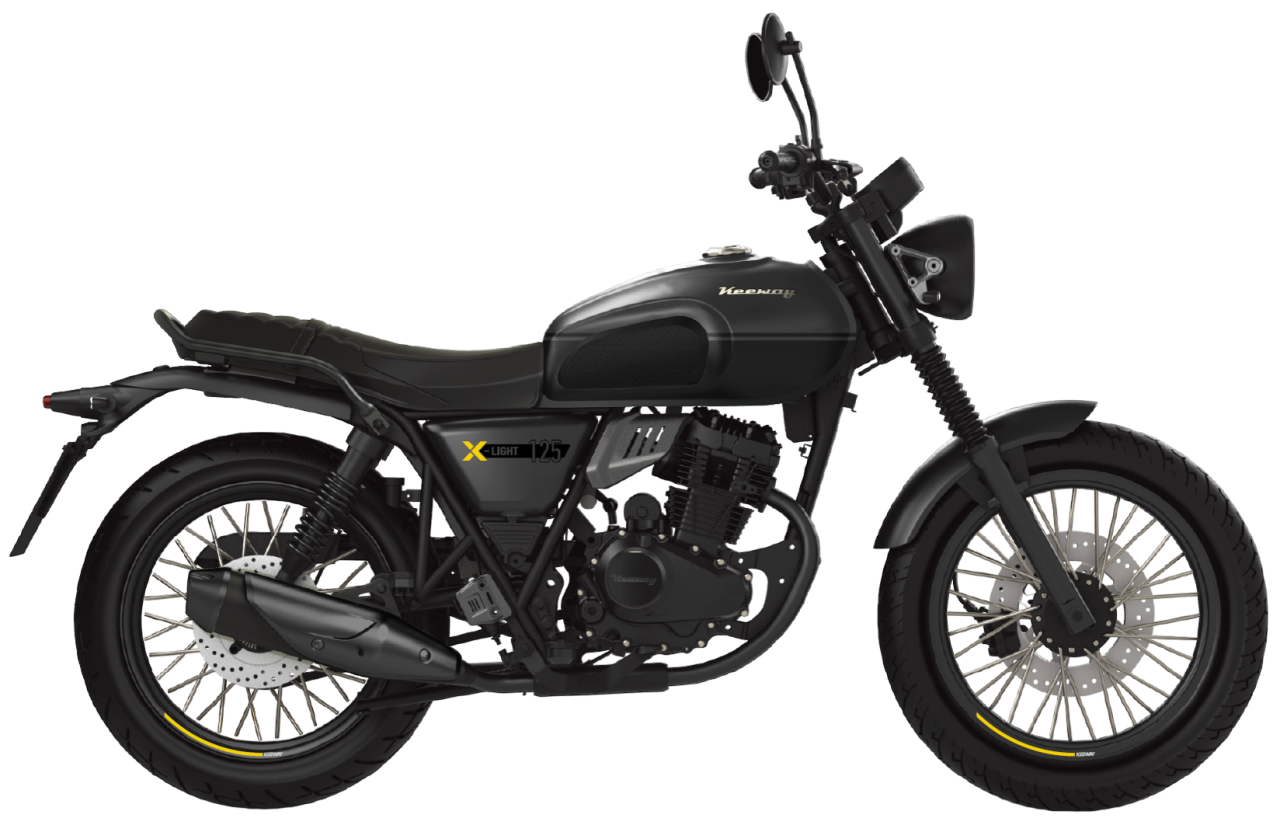 2026 Keeway X-Light 125cc - Black