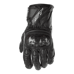 RST Stunt 3 Leather Gloves - Black