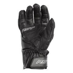 RST Stunt 3 Leather Gloves - Black