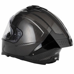 VCAN H162 X-ZERO CARBON LOOK HELMET BLACK