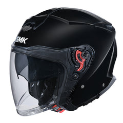 SMK GTJ OPEN FACE GLOSS BLACK GL200