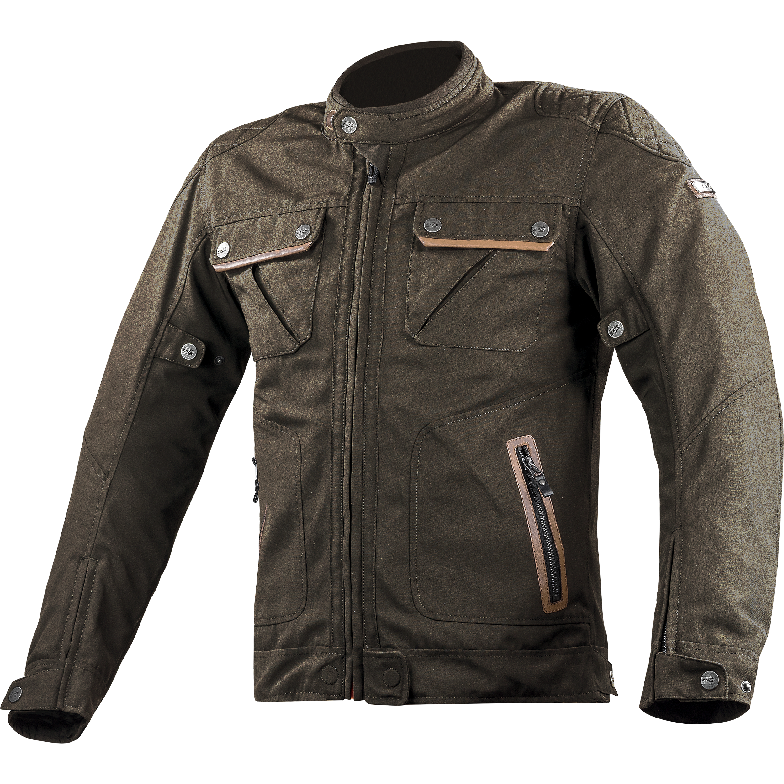 LS2 BULLET BROWN MENS JACKET