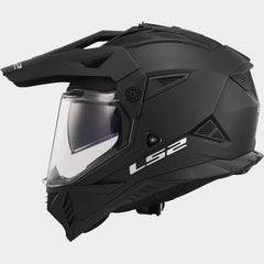 LS2 MX702 Pioneer 2 Adventure Helmet - Matt Black