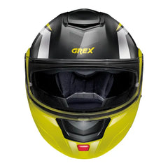 Grex G9.2 Steadfast N-Com Flip Front Helmet - Yellow / Black