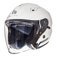 MT Avenue Open Face Helmet - White