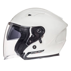 MT Avenue Open Face Helmet - White