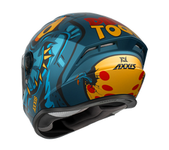 Axxis Draken Dinotoon Full Face Helmet - Matt Blue