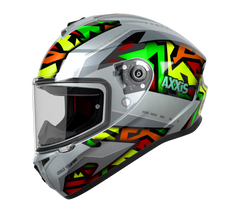 Axxis Draken Jolly Full Face Helmet - Grey