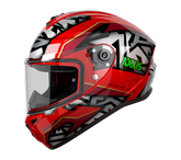 Axxis Draken Jolly Full Face Helmet - Red