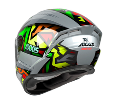 Axxis Draken Jolly Full Face Helmet - Grey