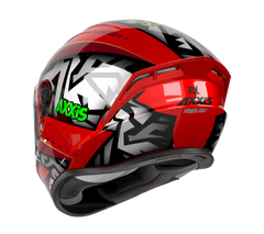 Axxis Draken Jolly Full Face Helmet - Red