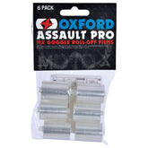 Oxford Assault Pro Roll-Off Films (6 pack)