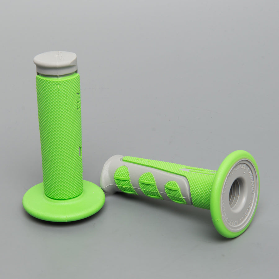Progrip 793 Dual Density MX Grips - Green / Grey