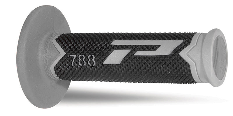 Progrip 788 Triple Density MX Grips - Black / Grey