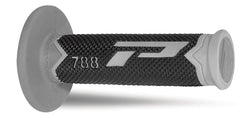 Progrip 788 Triple Density MX Grips - Black / Grey
