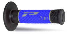 Progrip 790 Triple Density MX Grips - Blue / Grey / Black