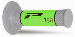 Progrip 790 Triple Density MX Grips - Green / Grey