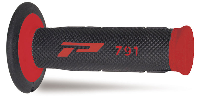 Progrip 791 Dual Density MX Grips - Black / Red