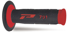 Progrip 791 Dual Density MX Grips - Black / Red
