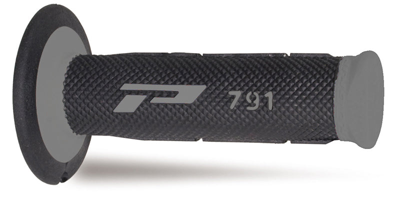 Progrip 791 Dual Density MX Grips - Black / Grey
