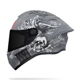 MT Targo S Lost Full Face Helmet - Matt Grey