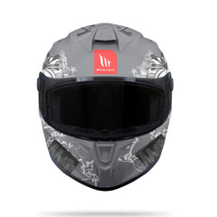 MT Targo S Lost Full Face Helmet - Matt Grey