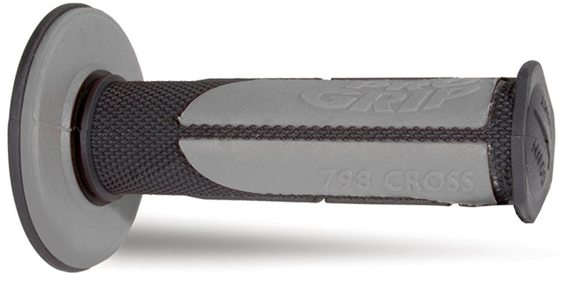 Progrip 798 Dual Density MX Grips - Black / Grey