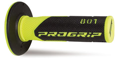 Progrip 801 Dual Density MX Grips - Fluo Yellow