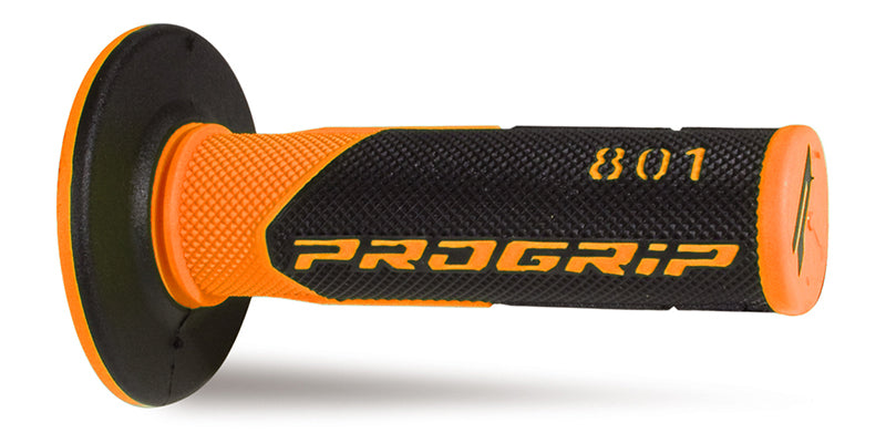 Progrip 801 Dual Density MX Grips - Fluo Orange