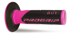 Progrip 801 Dual Density MX Grips - Fluo Pink