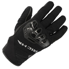 RICHA STRADALE SUMMER GLOVE BLACK BLACK