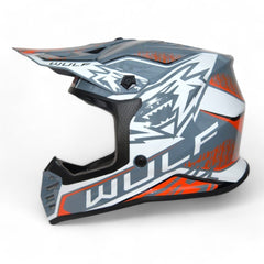 Wulfsport Air-X Kids MX Helmet - Orange