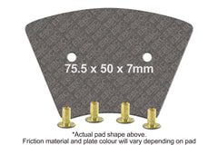 EBC Disc Brake Pads -  FA26