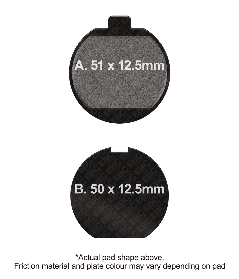 EBC Disc Brake Pads -  FA37