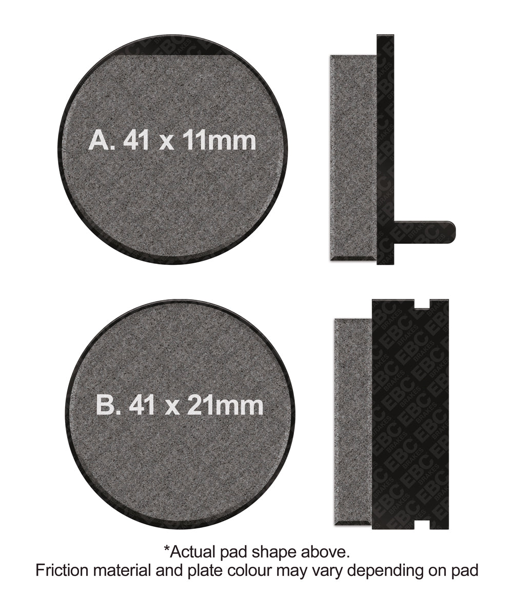 EBC Disc Brake Pads - FA52
