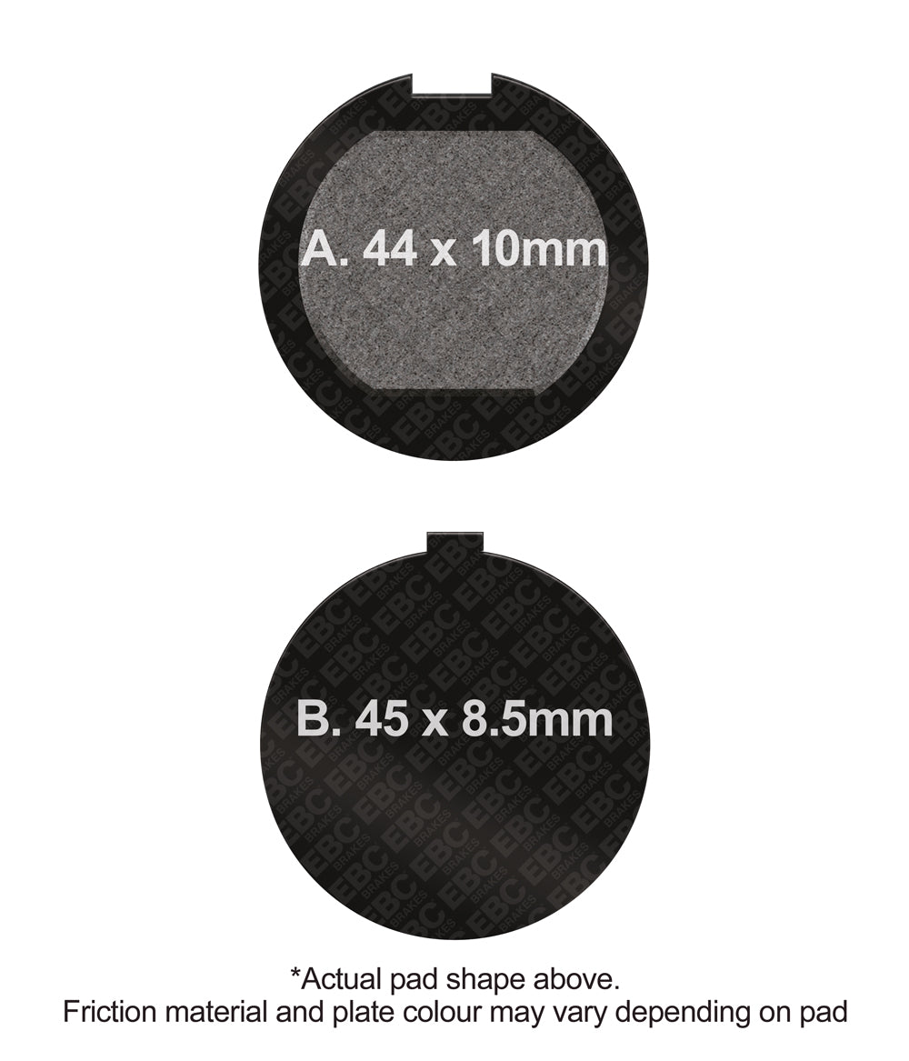 EBC Disc Brake Pads - FA56