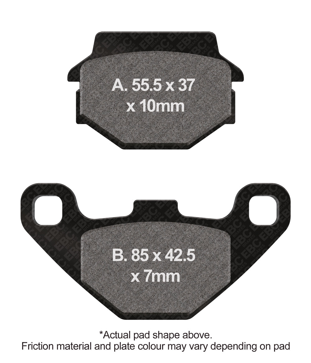 EBC Disc Brake Pads - FA67