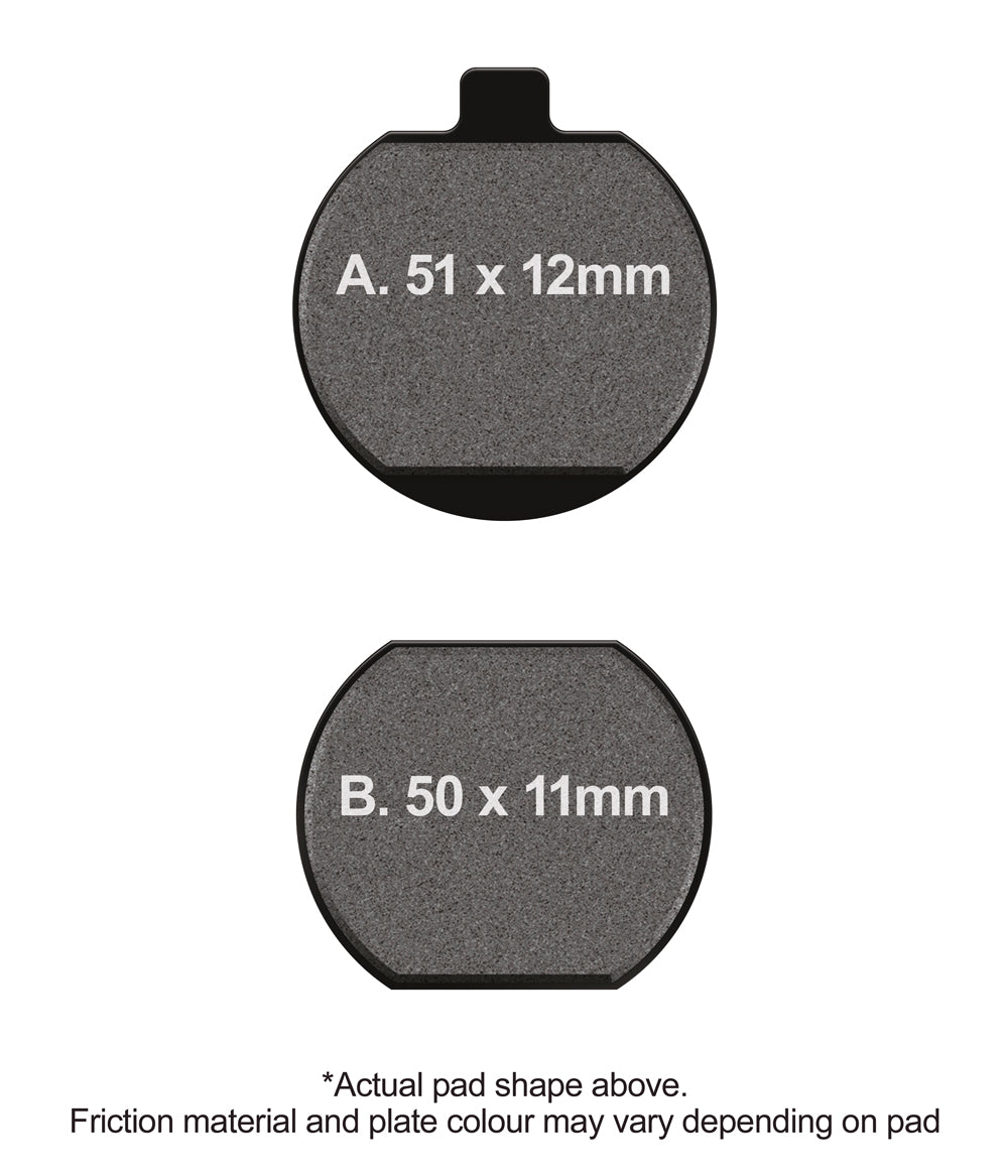 EBC Disc Brake Pads - FA73