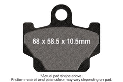 EBC Disc Brake Pads - FA81