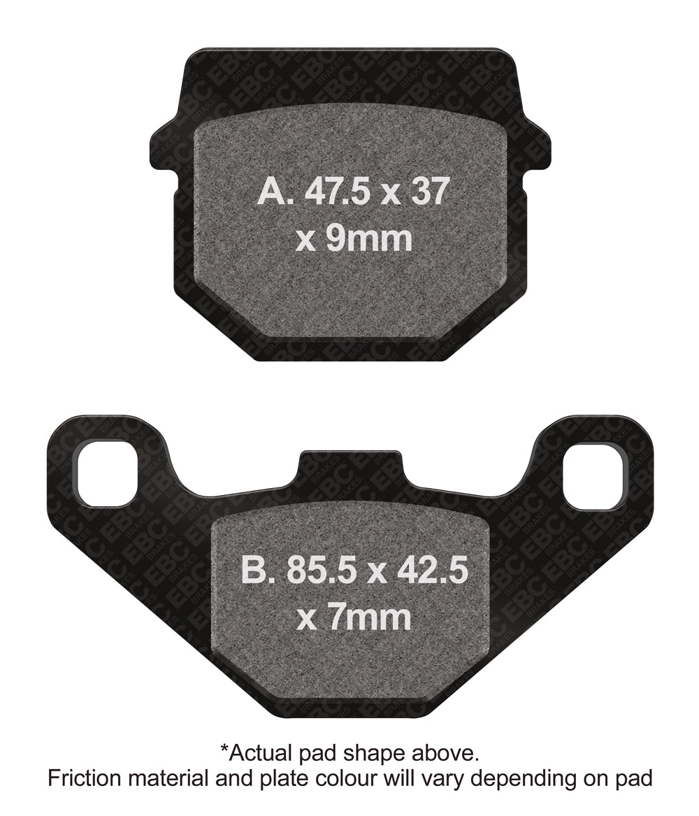 EBC Disc Brake Pads - FA83TT