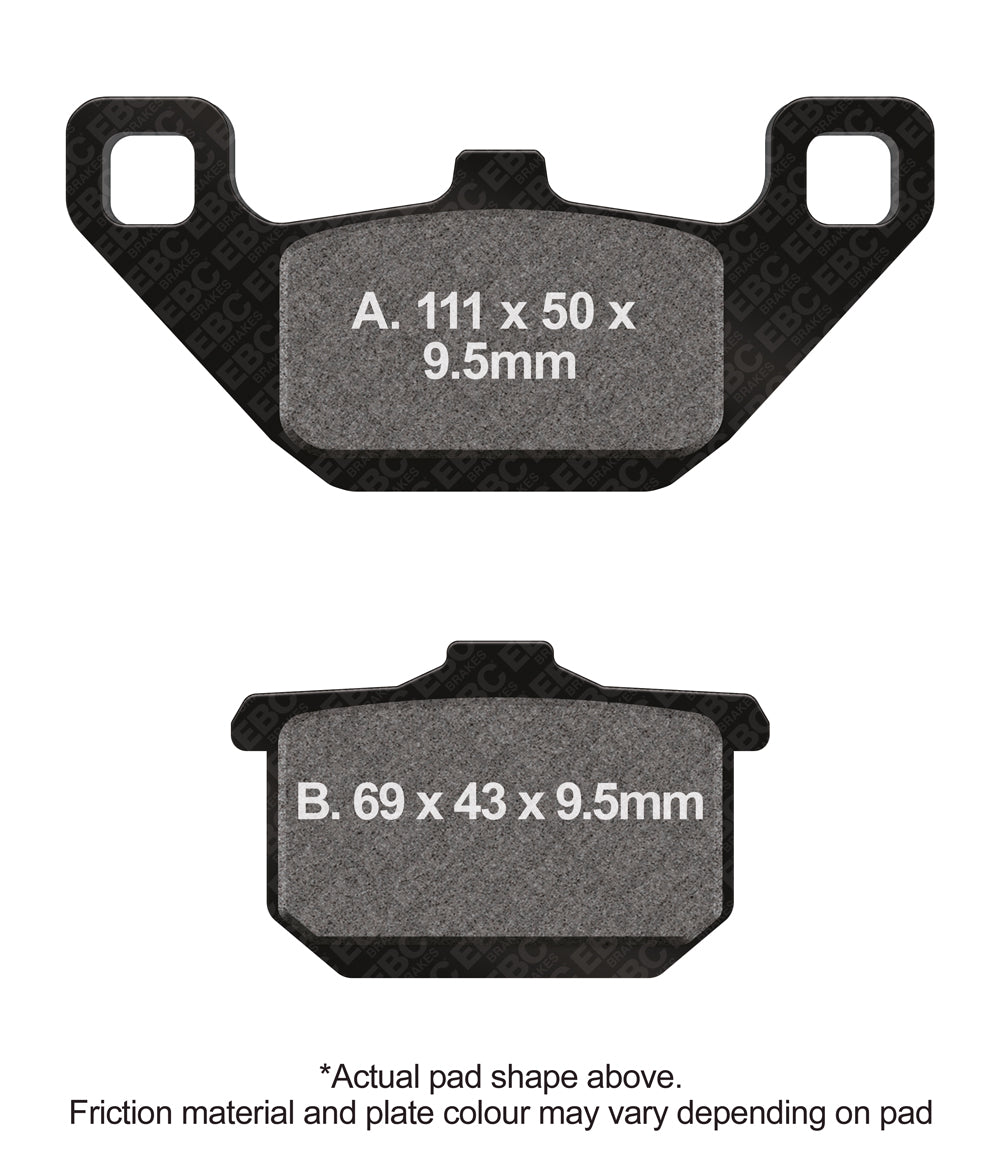 EBC Disc Brake Pads - FA85