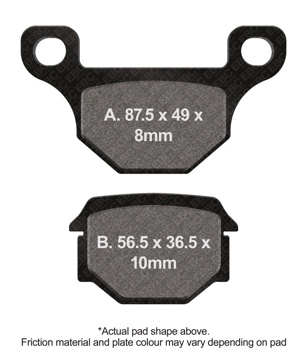 EBC Disc Brake Pads - SFA93