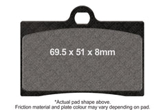 EBC Disc Brake Pads - FA95