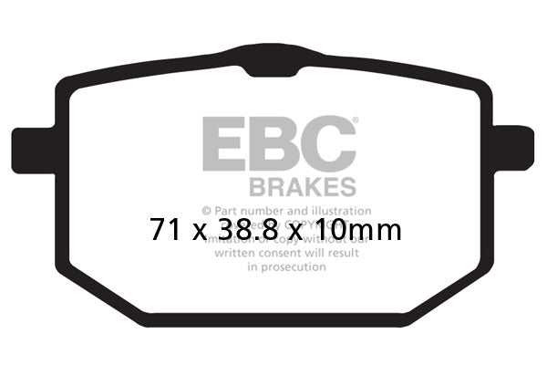 EBC Disc Brake Pads - FA118