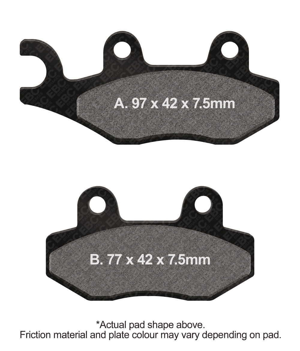 EBC Disc Brake Pads - FA135TT
