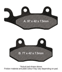 EBC Disc Brake Pads - FA135TT