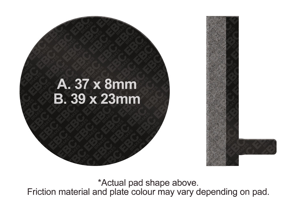 EBC Disc Brake Pads - FA155R