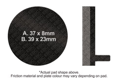 EBC Disc Brake Pads - FA155R