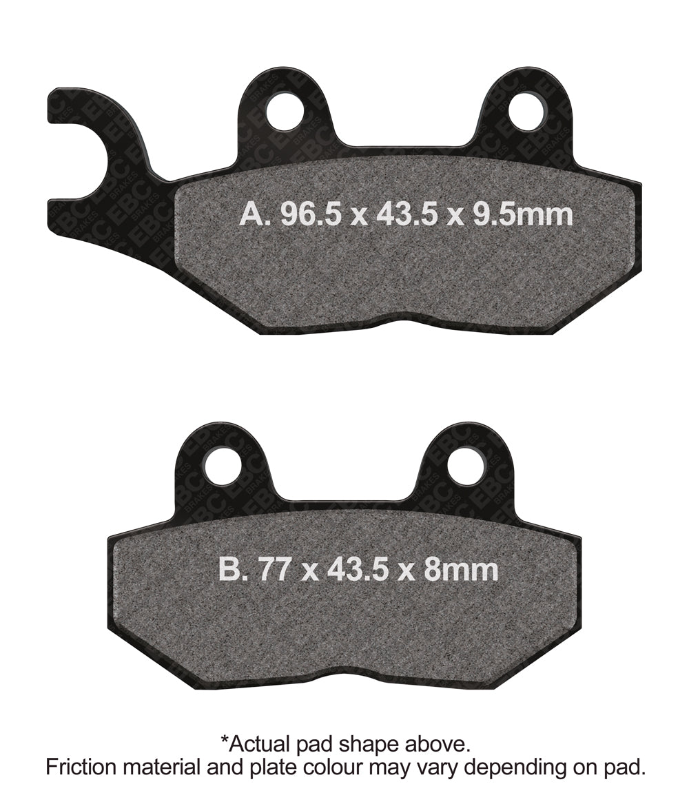 EBC Disc Brake Pads - FA214/2