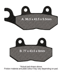 EBC Disc Brake Pads - FA214/2